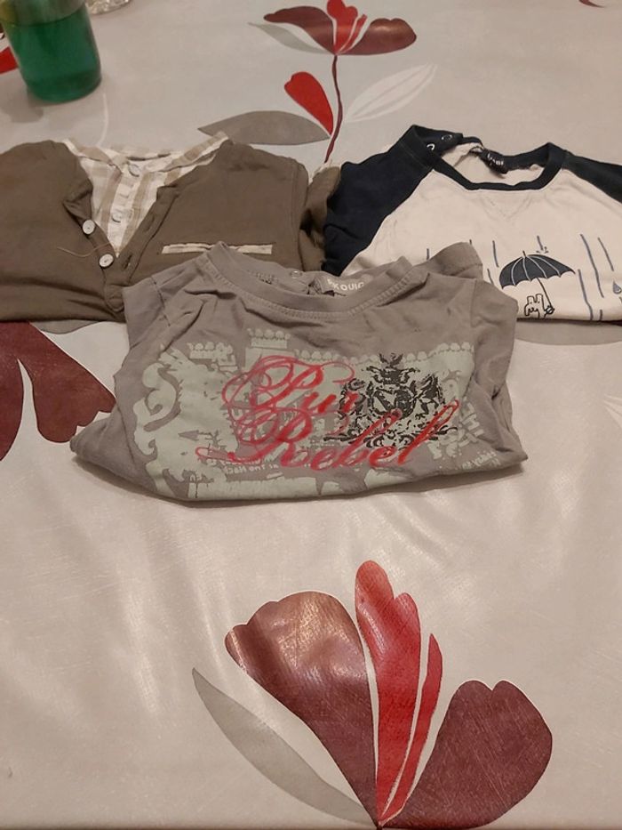 Lot tee-shirts