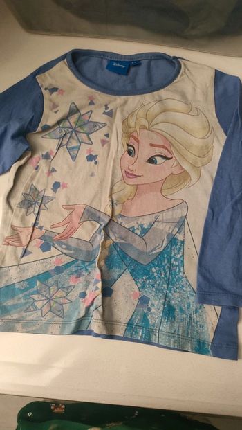 Haut pyjama Disney reine des neiges Frozen