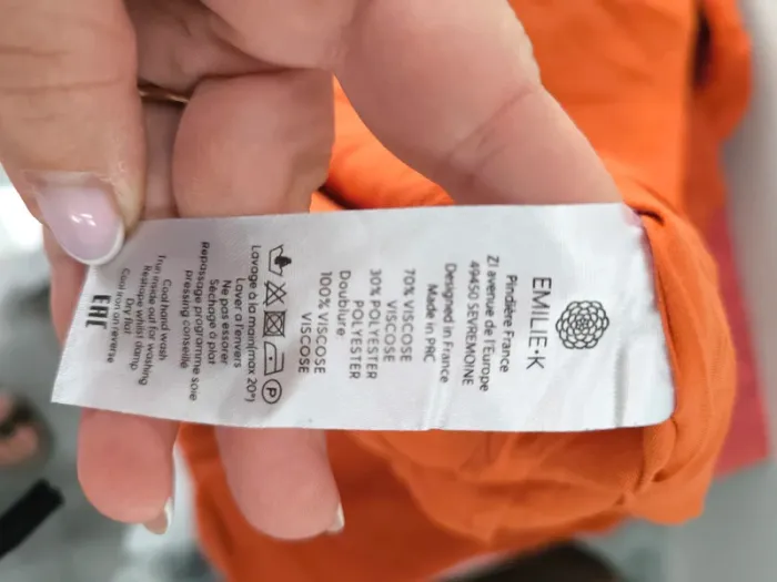 Robe terracotta Emilie.K – Taille M – Neuve avec étiquette - photo numéro 7