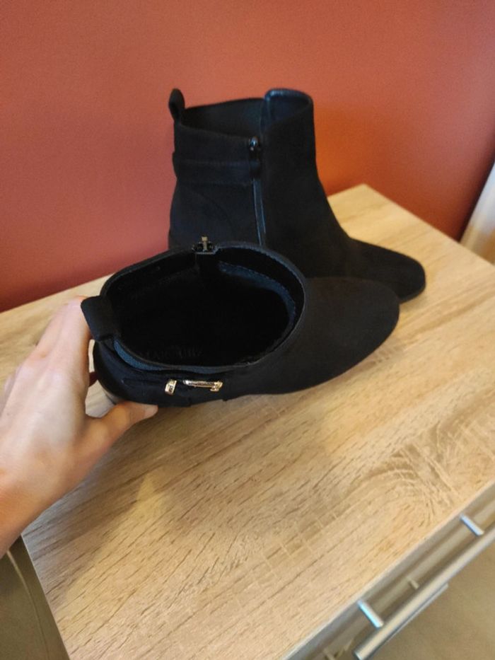 Bottines noires chic pointure 38 - photo numéro 6