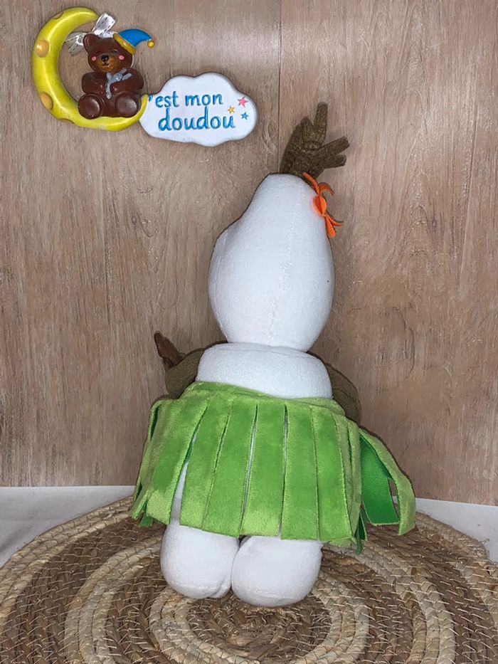 Peluche olaf de disney store 30cm - photo numéro 2