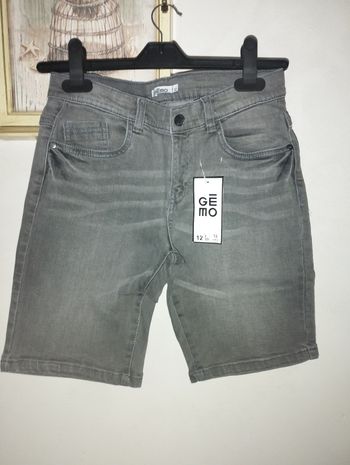 Bermuda Jeans gris neuf