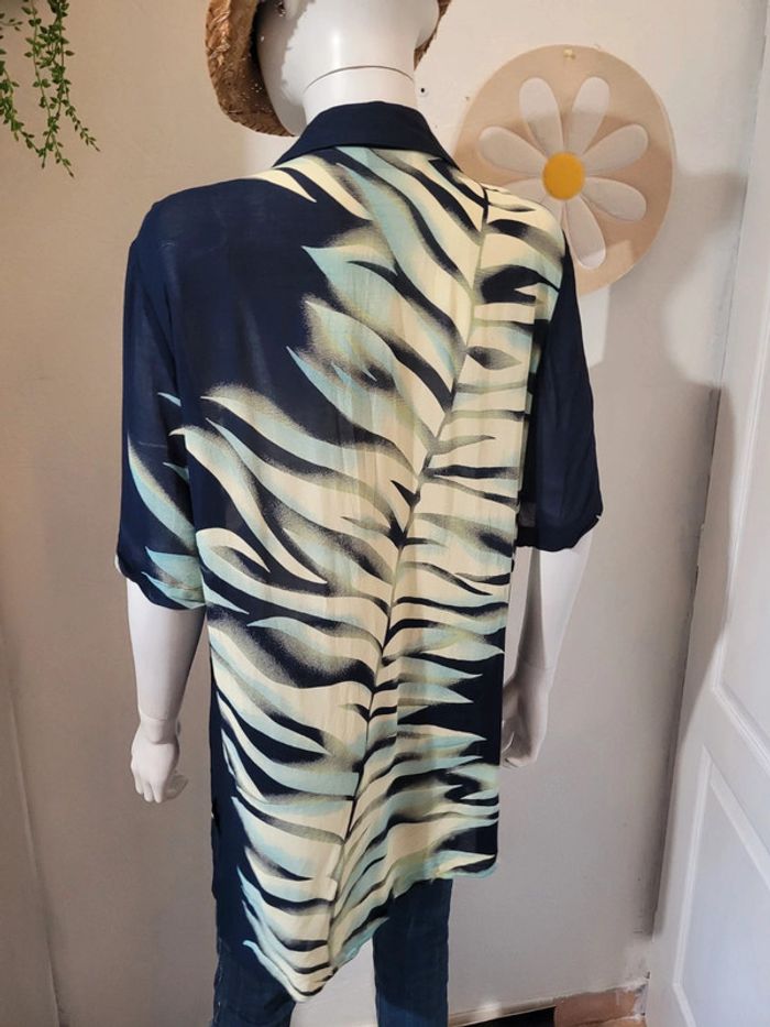 Chemise imprimée feuillage - photo numéro 8