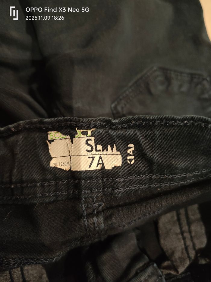 Jean Kiabi slim 7ans-120-125cm Réduction jusqu'à -70% - photo numéro 3