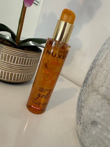 Nuxe huile solaire gold 