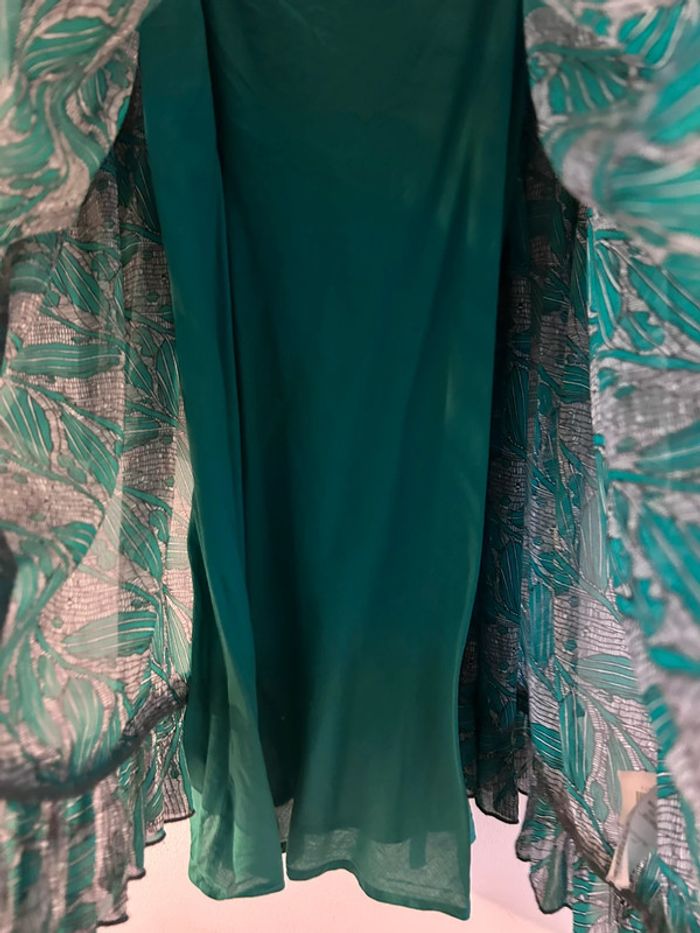 Robe ample taille L vert - photo numéro 4