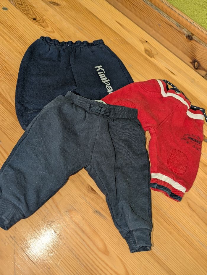 Lot 3 joggings 3 mois