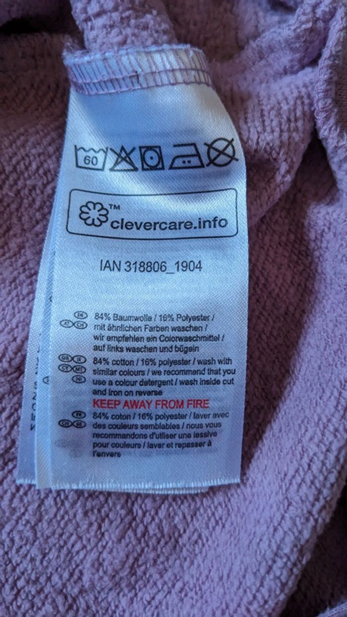 Ensemble sweat Disney Bambi Lila 12 Mois - photo numéro 8