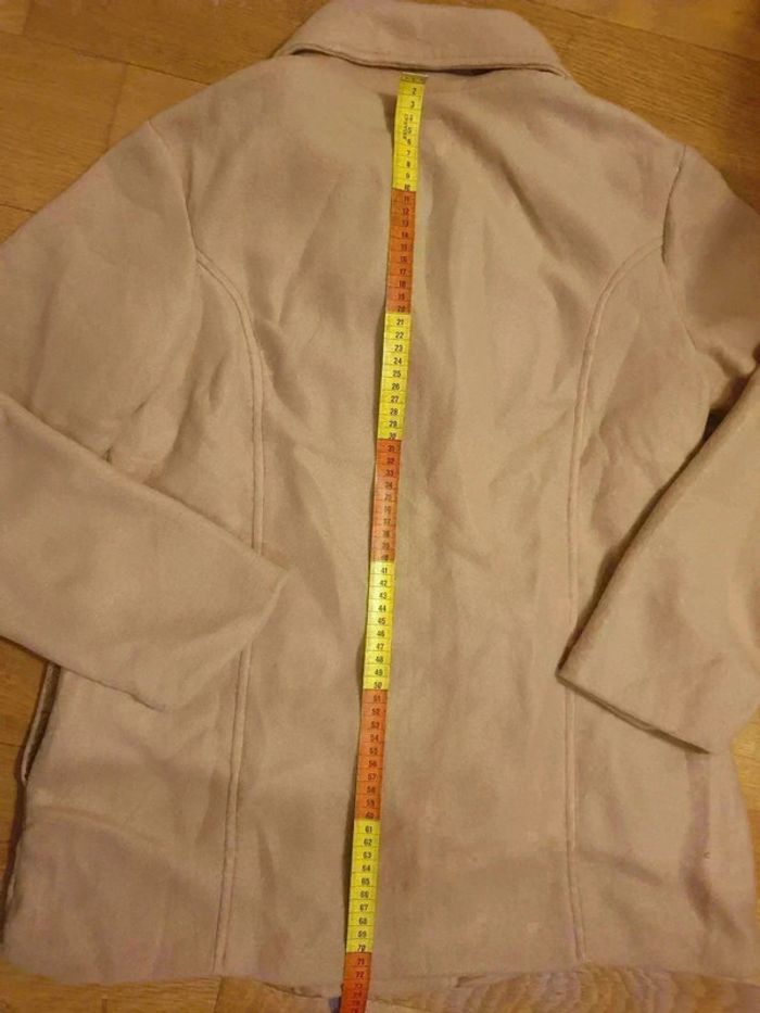 Manteau veste Carla Faustine 46/48 beige - photo numéro 7