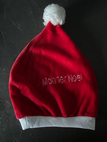 Bonnet mon premier Noël 