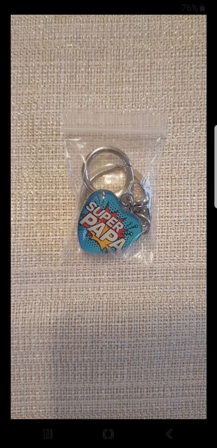 Porte clef super papa