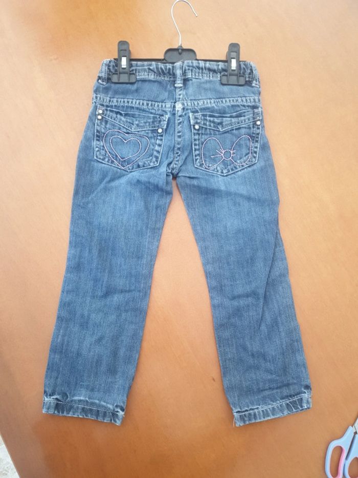 jeans sergent major fille 4 ans 104 cm - photo numéro 4