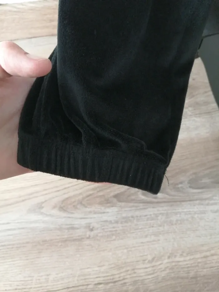 Pantalon de jogging noir style cargo en velours / sans marque / (L-XL) - photo numéro 6