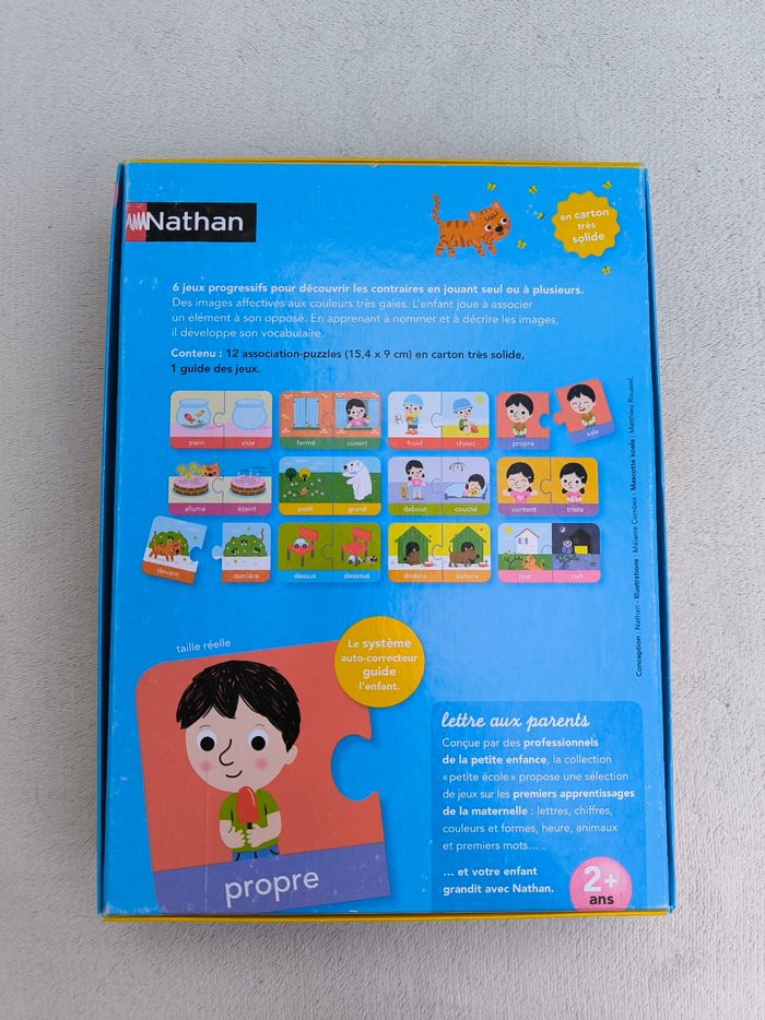 Jeu Les contraires Nathan - photo numéro 3