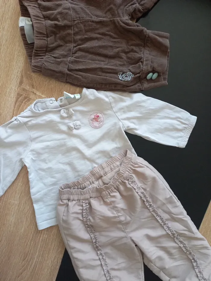 Lot vêtements bébé fille 9 mois - photo numéro 10