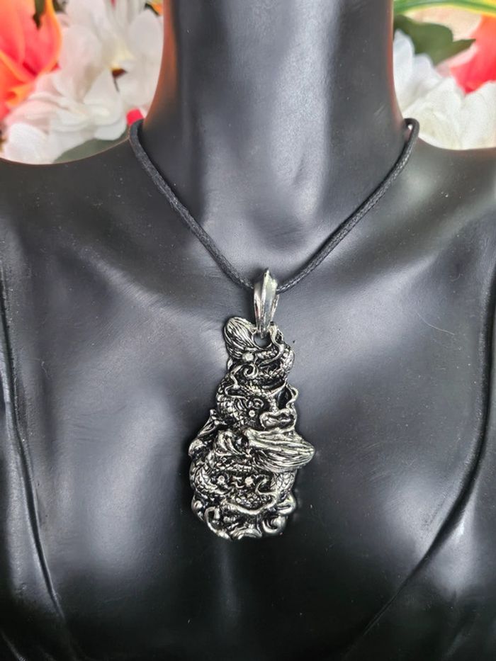 Collier cordon pour homme en acier inoxydable - photo numéro 3