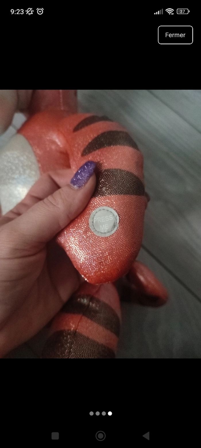 Peluche Tigrou interactif - photo numéro 4