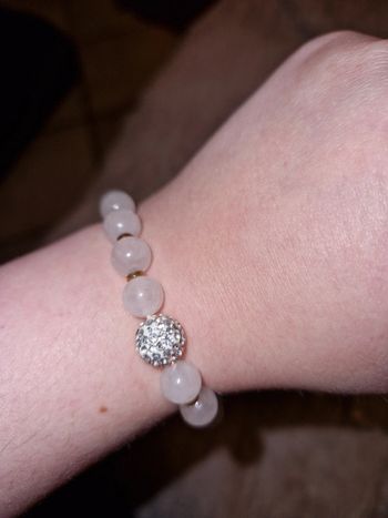 Bracelet quartz rose
