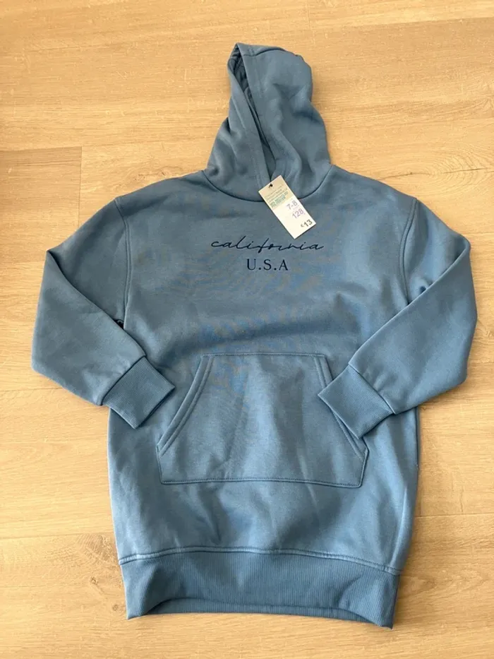 Robe pull sweat primark 7/8 ans neuf avec étiquette