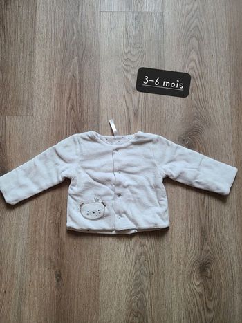 Veste polaire chaud 3 - 6 mois