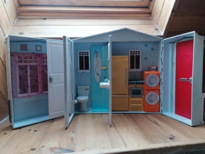 Maison pour poupée   barbie - photo numéro 3