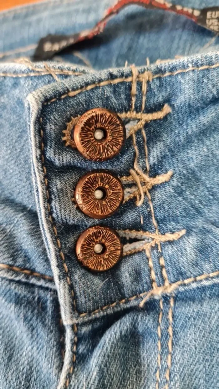 Jeans femme taille basse Zara T36 - photo numéro 3