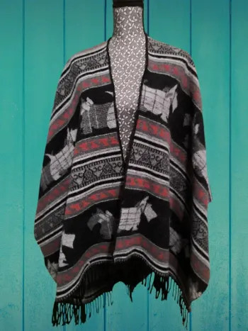 Poncho cape