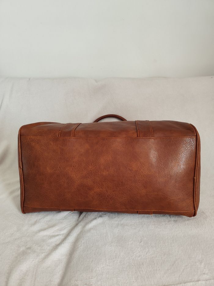 Sac de voyage week-end camel top tendance - photo numéro 7