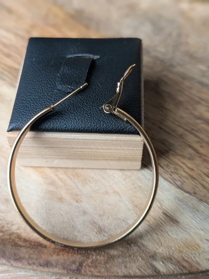 Boucles d'oreilles créoles - photo numéro 6