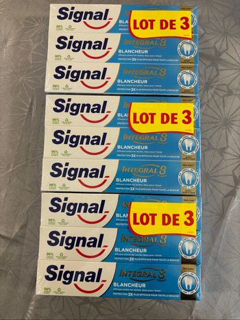 Dentifrice signal
