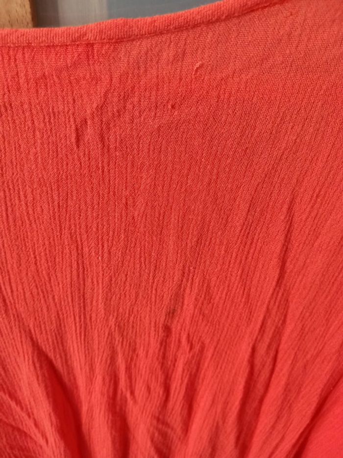 Robe Orange Taille 46 - photo numéro 5