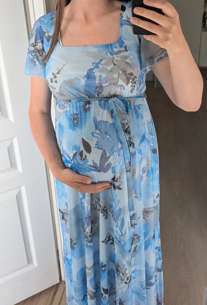 Très jolie robe de grossesse pour mariage / cocktail - photo numéro 4