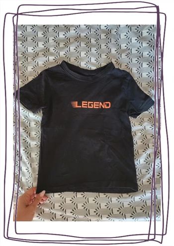 Tshirt noir fille Legend