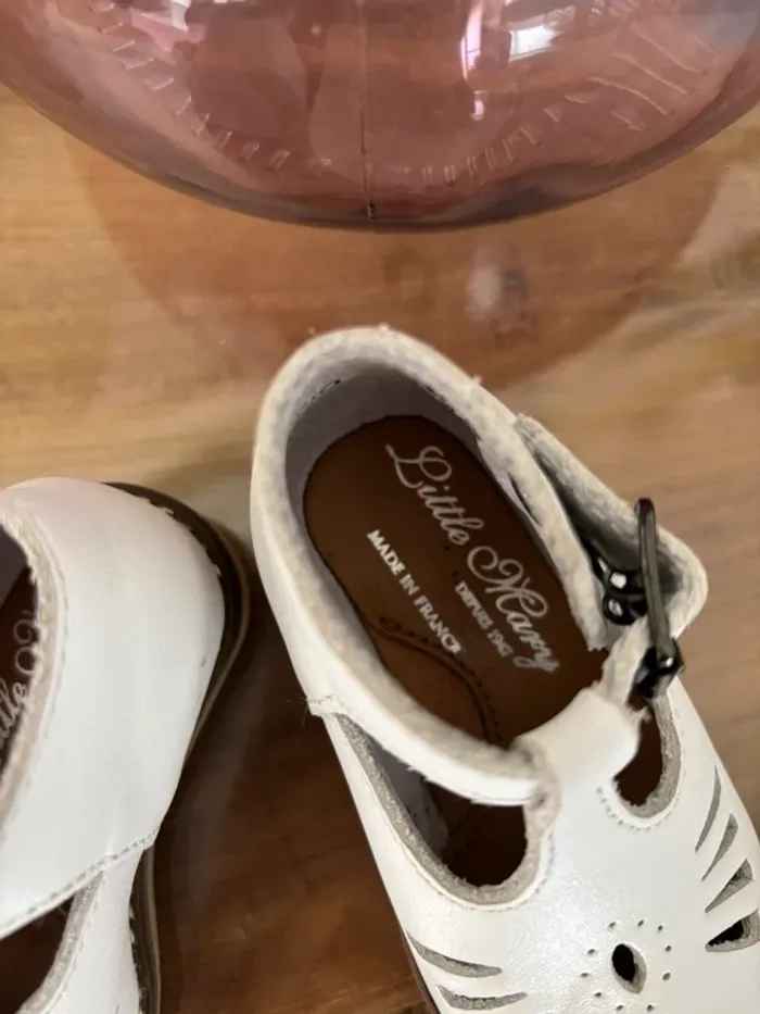 Chaussures blanches 18 Little mary - photo numéro 6