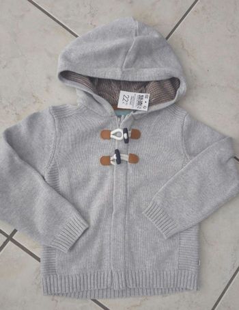 neuf (non porté) 🏷💙🤩superbe veste/gilet zippée 3 ans garçon 💙🥰🤩(ferme)