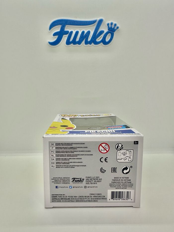 Funko Pop Pokemon Pikachu 842 Diamond Fall Convention 2021 - photo numéro 7