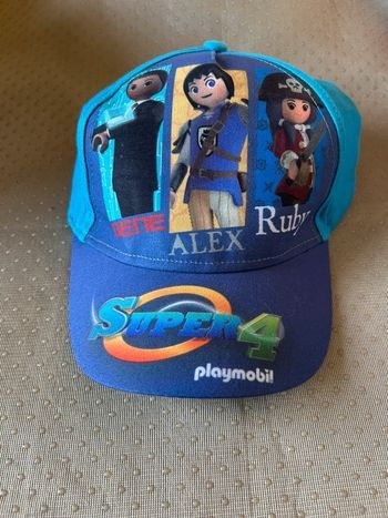 Casquette super 4 Playmobil taille 52