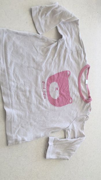 Haut de pyjama 2 ans fille