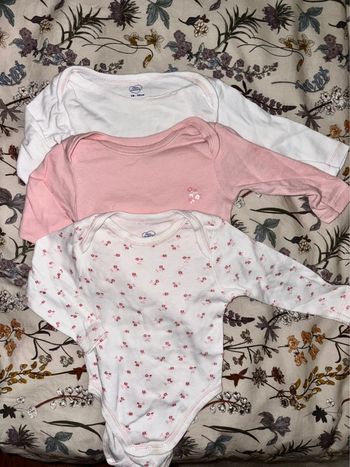 Lot de 3 bodies mots d’enfants