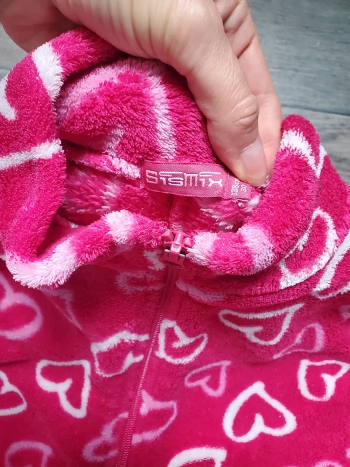Pyjama velours taille 10 ans très bon état - photo numéro 2