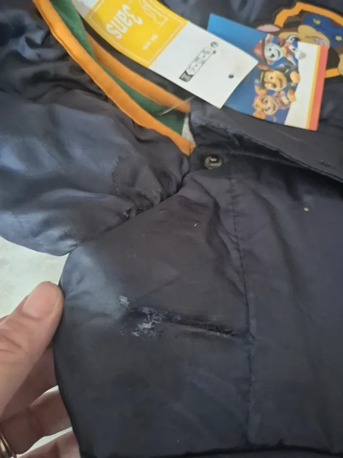 Manteau pat patrouille chase 3 ans - photo numéro 6