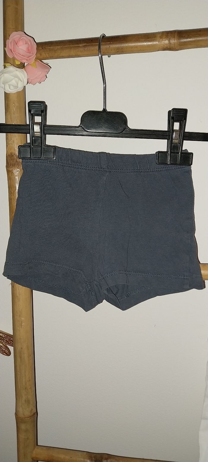 Duo/ Lot de 2 shorts La Halle 18 mois très bon état - photo numéro 3