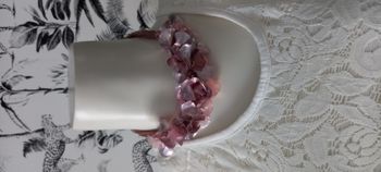 Collier fantaisie rose