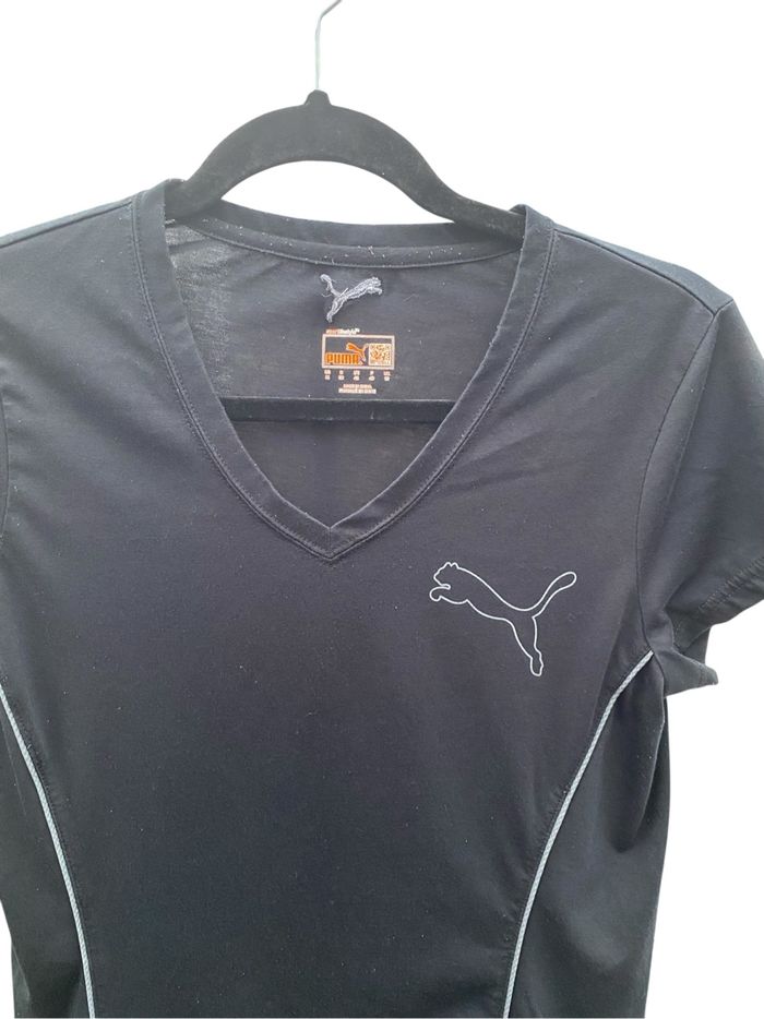 T-shirt de sport noir PUMA – Taille M / 38-40 - photo numéro 2