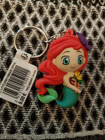 Porte clé Arielle Disney