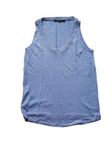 Débardeur bleu taille S