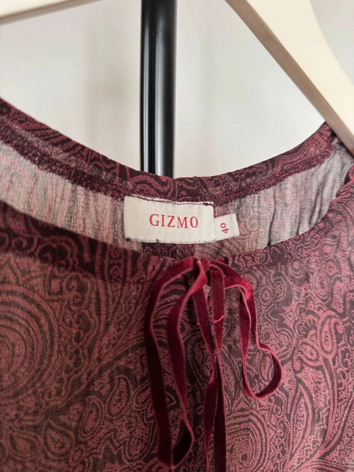 Top manches longues semi-transparent manches longues - photo numéro 2