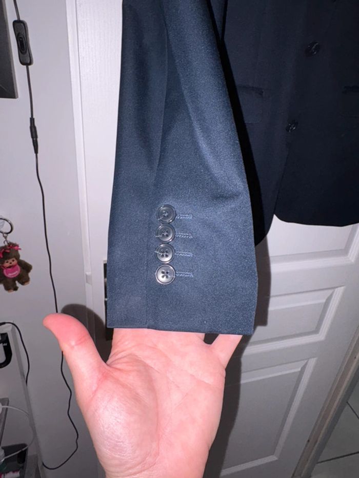 Blazer bleu marine T.L neuf - photo numéro 4