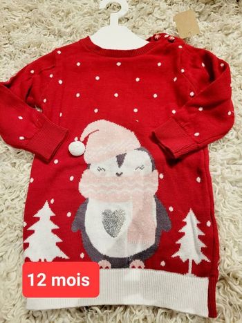 Robe pull Noël fête