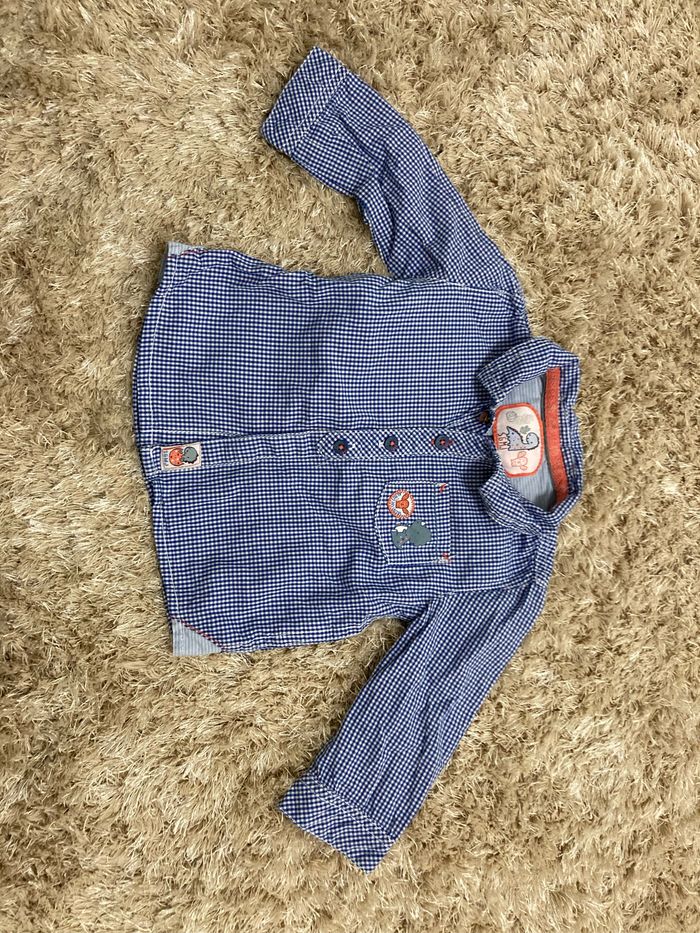 Magnfique chemise 6 mois Sergent major